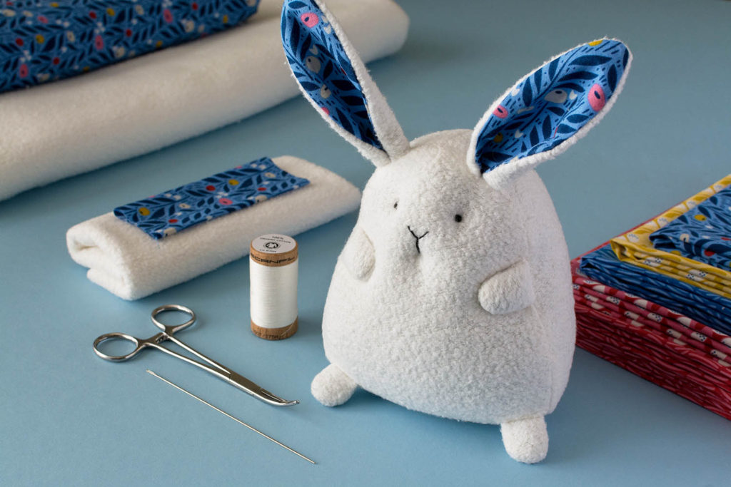 free stuffed bunny sewing pattern