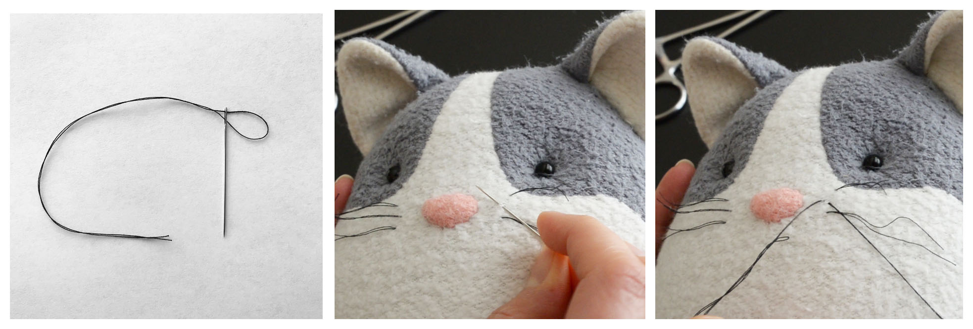 Booper the Cat Free Sewing Pattern Plus Bonus Tiny Patterns!
