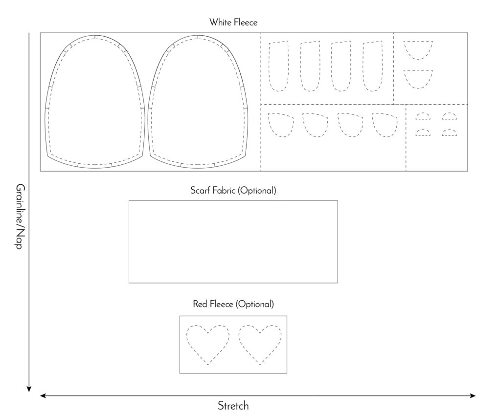 bear sewing pattern free printable