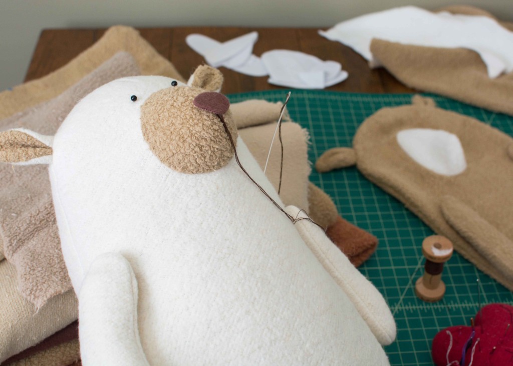 Organic Teddy Bear Prototypes