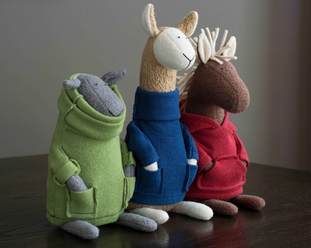 fluffmonger Kickstarter Children's Book Kickstarter Plush Organic stuffed animal