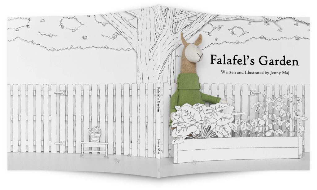 Falafel's Garden Children's Book fluffmongerAC