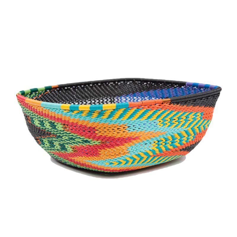 Baskets from Africa telephone-wire-basket-square-as