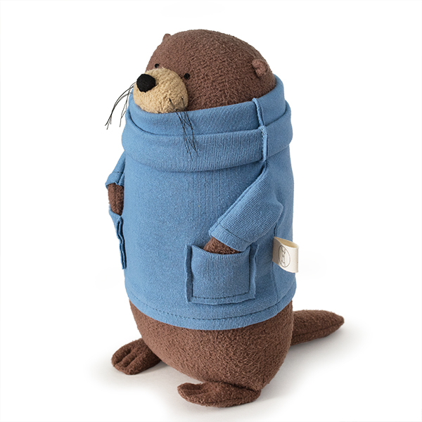 Madness! Poetry Organic Stuffed Otter Fluffmonger