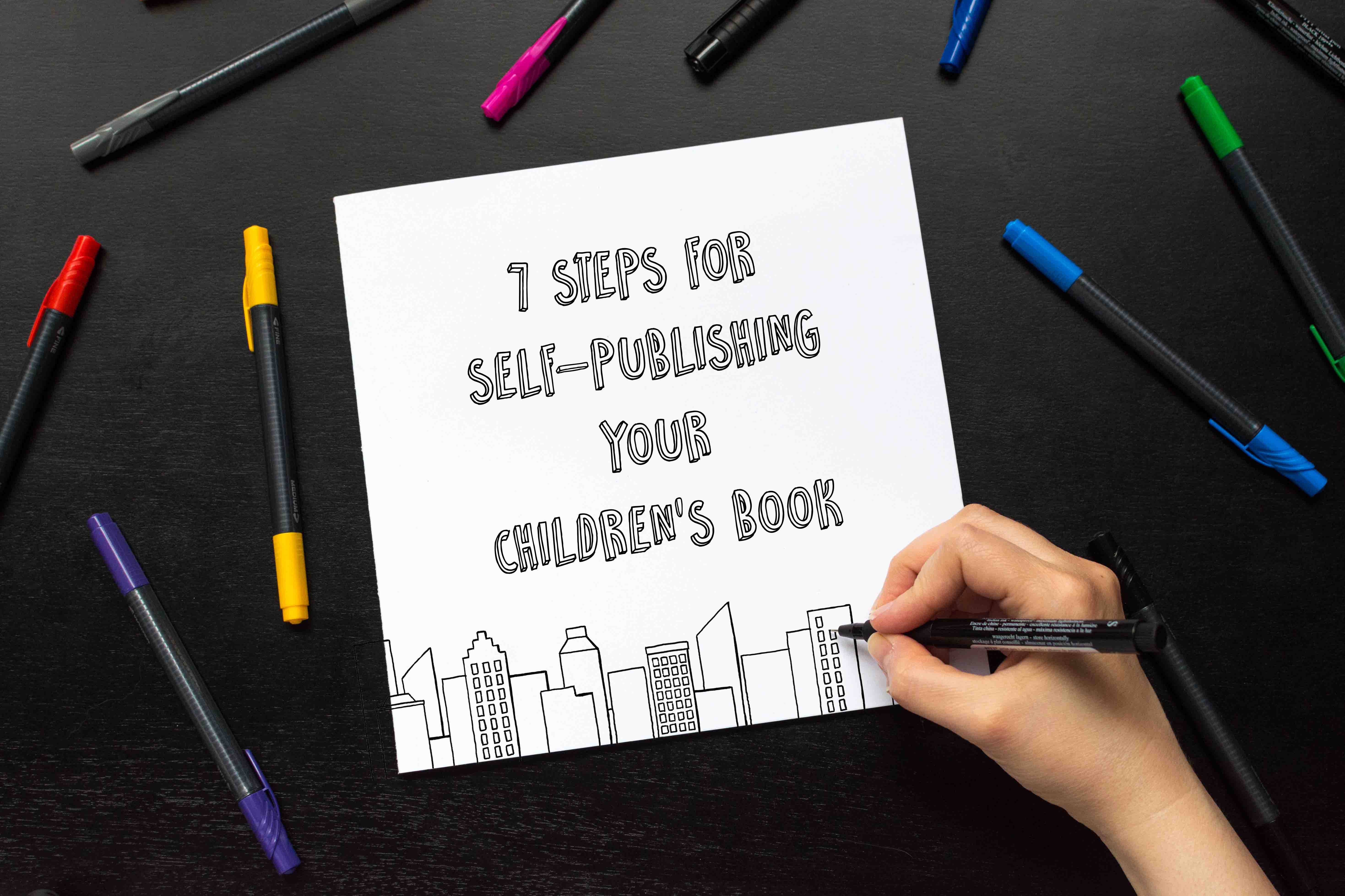 Steps for set-publishing your children's book fluffmonger