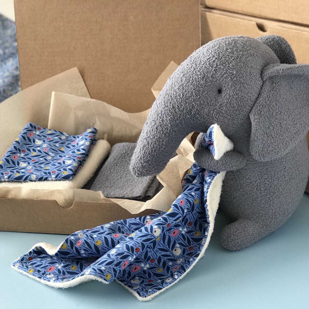 organic sewing supplies elephant kit
