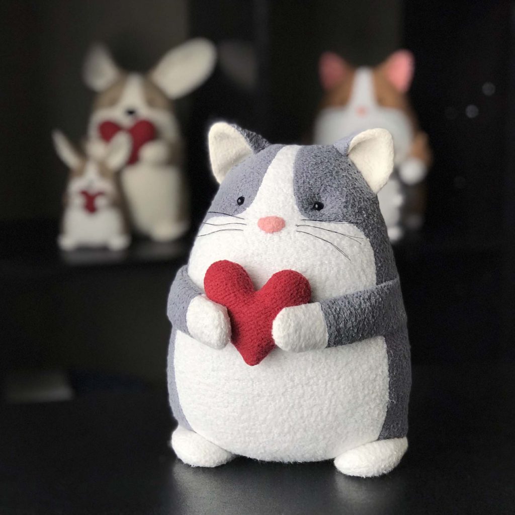 Cat plush pattern free online